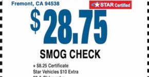 Smog Check Coupon Fremont